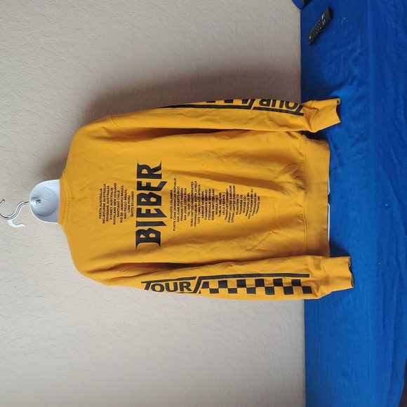 Justin Bieber Purpose Stadium Tour Graphic Small Sweatshirt - Picture 3 of 7